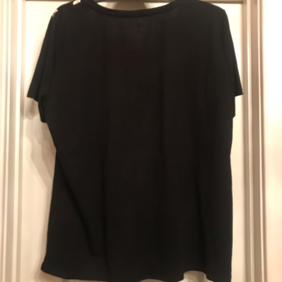 🚨NWT XL Rebecca Malone Floral top - Picture 3 of 3